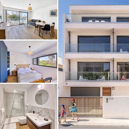 Superbe T2 neuf, climatisé 2nd ligne, balcon, jardin, prestations haut de gamme Carnon-Plage Exterior foto