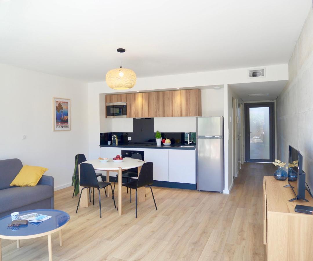 Superbe T2 neuf, climatisé 2nd ligne, balcon, jardin, prestations haut de gamme Carnon-Plage Exterior foto