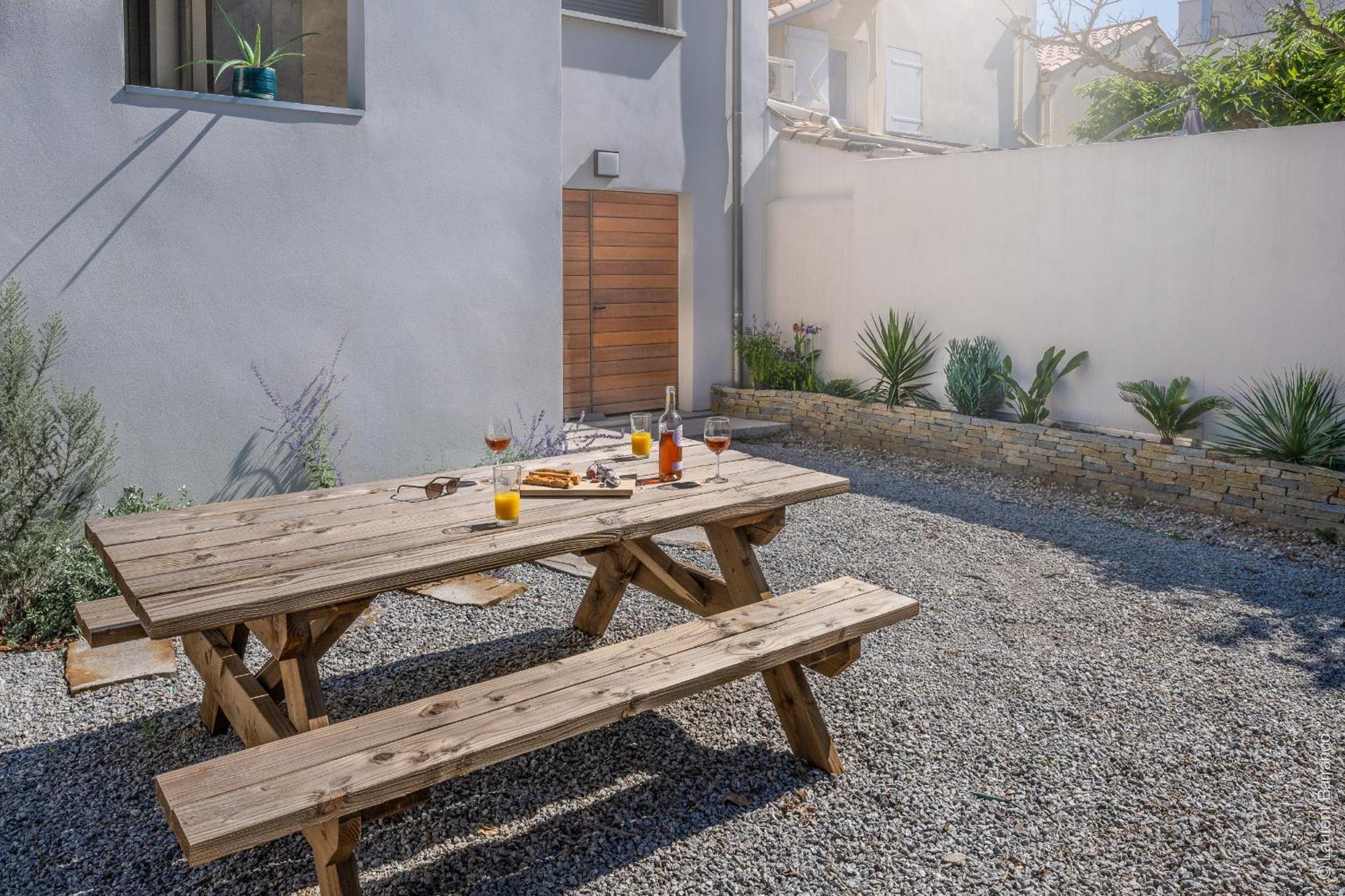 Superbe T2 neuf, climatisé 2nd ligne, balcon, jardin, prestations haut de gamme Carnon-Plage Exterior foto